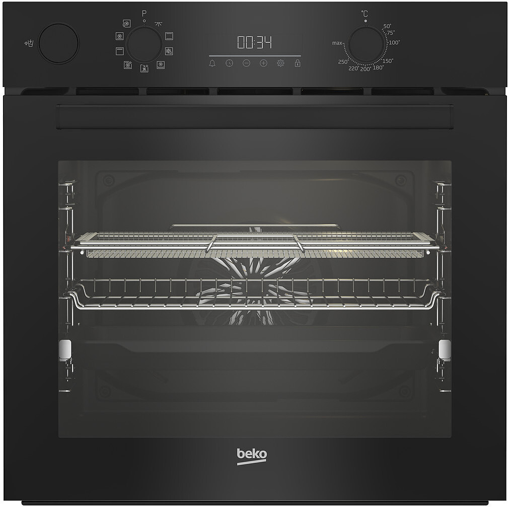 Piekarnik elektryczny z funkcją pary Beko BBIS17300BSEA AeroPerfect SteamAssisted Pieczenie 3D Grill
