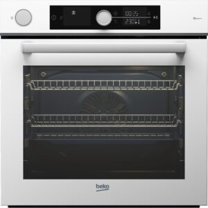 Piekarnik elektryczny z funkcją pary Beko BBIS18400WDS SteamAid Pieczenie 3D Grill Biały