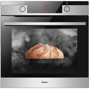 Piekarnik elektryczny z funkcją pary Amica ED47638XA+ X-TYPE OPENUP ThermoControl Grill Termoobieg