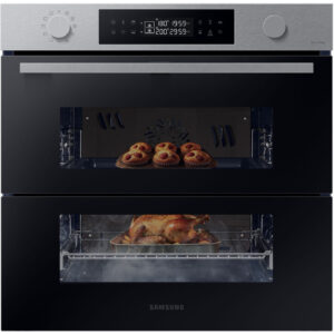 Piekarnik elektryczny z funkcją pary Samsung NV7B4545VAS Dual Cook Flex Natural Steam Air Sous Vide Grill