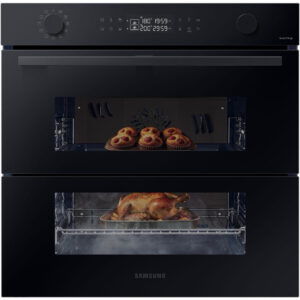 Piekarnik elektryczny z funkcją pary Samsung NV7B4545VAK Dual Cook Flex Natural Steam Air Sous Vide Grill