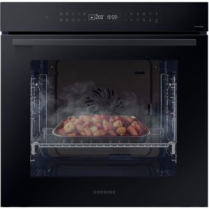 Piekarnik elektryczny z funkcją pary Samsung NV7B4040VAK Natural Steam Grill Termoobieg Czarny