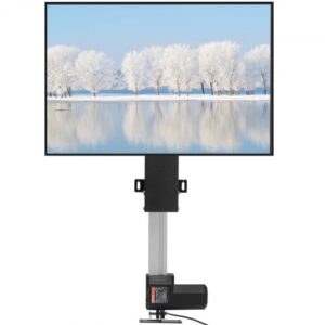 VEVOR Stojak pod telewizor do telewizorów LCD LED Plazma o przekątnej 71.1-81.3 cm, automatyczny stojak pod telewizor, podnośnik do telewizora, uchwyt do podnośnika telewizora 77-127 cm, regulowana wysokość i stabilność, maks. 60 kg