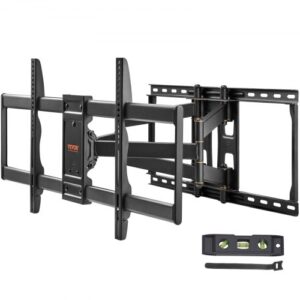 Uchwyt ścienny do telewizora VEVOR 940-2286 mm, kompatybilny z telewizorem, uniwersalny uchwyt do telewizora LCD i LED, udźwig 74,84 kg, uchwyt ścienny 880 x 325 x 90 mm
