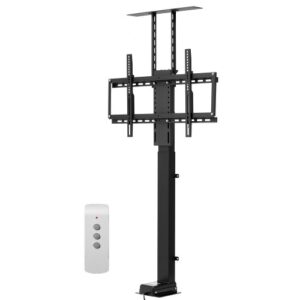 VEVOR Podnośnik do telewizora z silnikiem, regulowany, podnoszący stojak do telewizorów o przekątnej 813–1178 mm (nośność 54 kg), elektryczny uchwyt do telewizora z pilotem, stojak do telewizora o maks. szerokości VESA 60 x 40 cm
