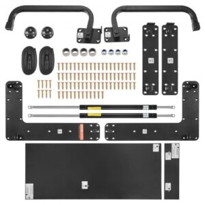 Mechanizm sprężynowy łóżka Murphy’ego VEVOR 1525 x 2090 x 1550 mm, zestaw do łóżka Murphy’ego, Deluxe, zestaw DIY, osprzęt mechaniczny do łóżek chowanych w szafie, pneumatyczny wspornik łóżka z dźwignią, składane łóżko chowane w szafie