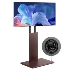 VEVOR Stojak pod telewizor 812,8–1778 mm do 45 kg, obrót w lewo i prawo ±15°, regulowany uchwyt pod telewizor do narożnej sypialni lub salonu (maks. 600 x 400 mm)