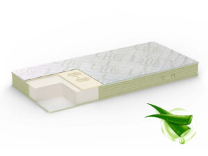 Materac piankowy Aloe Vera+ Memory 18cm 80X190 cm