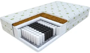 Materac 200×220 kokos pocket PALOMA Aloevera 22cm