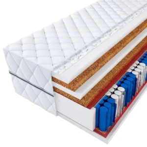Materac MEDI 90×200 DOUBLE HARD 2xkokos, pocket H5 – TWARDY