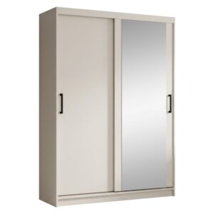 Szafa przesuwna HELA z lustrem, Kaszmir, 120 cm, Tak