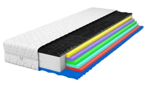 Materac 160×200 masujący piankowy 21 cm H3 H4 średniotwardy ECO COMPLEX MAX