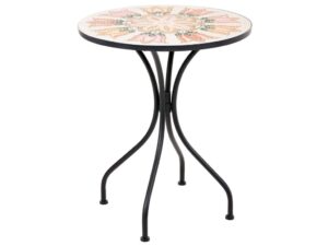 Stolik bistro SETTALA 60 cm 60 cm Metal Kolorowy