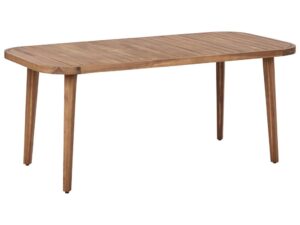 Stół ogrodowy PARAGGI 180 cm 90 cm Certyfikowane drewno akacjowe Brązowy