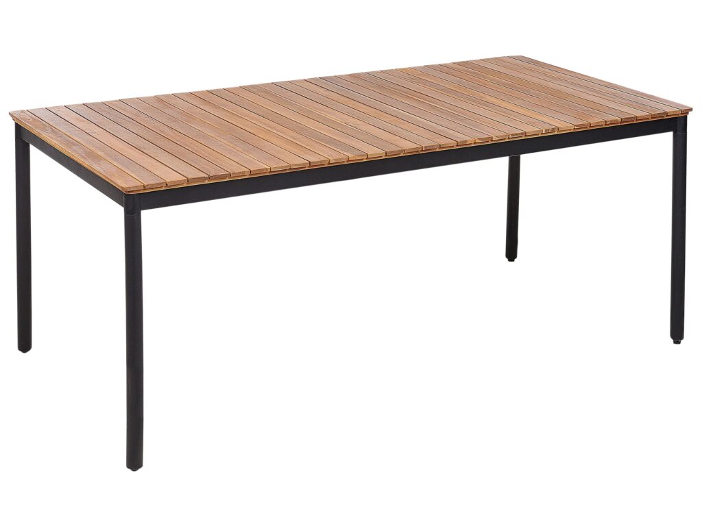 Stół ogrodowy VALLESE 180 cm 90 cm Drewno akacjowe Brązowy