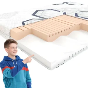 Materac Piankowy BREAKDANCE YOUNG Hilding 140×200 cm Młodzieżowy Dwustronny