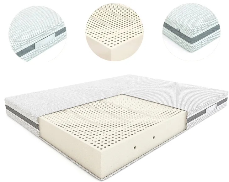 Materac 160×200 Hilding Melody Hybrid lateksowy pianka 19cm H4 twardy