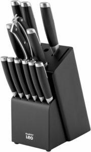 Zestaw noży w bloku BergHoff Leo Graphite 13 el.