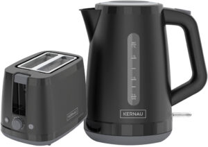 Zestaw Kernau Czajnik elektryczny KSK 176 BK + Toster KST 871 BK