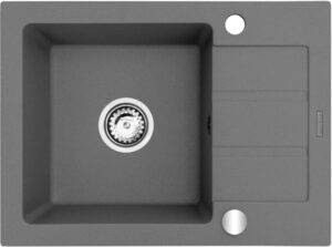 Maidsinks 62×44 1B 1D szary beton