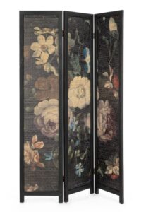 Parawan Sayuri naturalny 120x2x180cm bambus i drewno jodłowe Bizzotto