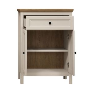 Komoda na buty kaszmir / dąb kamienny mat 70 cm Oxford