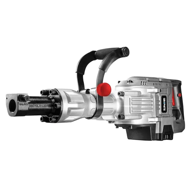 MŁOT WYBURZENIOWY UCHWYT SZEŚCIOKĄTNY 30 MM 1700W WALIZKA 58G868 GRAPHITE