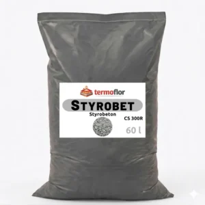 Styrobeton 60 l – styropian w płynie lekka wylewka STYROBET CS 300