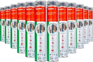 12x Piana Fischer LETNIA 750ml pianka montażowa PU