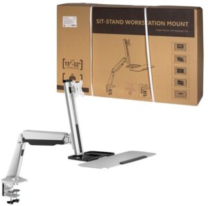 LogiLink Stelaż do monitorów stanowiskowych LogiLink BP0040 13-32″ max 8kg BP0040
