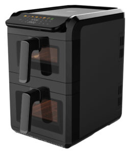 Frytkownica beztłuszczowa podwójna dwa kosze 10l 2700W dotykowa Adler CR 6332