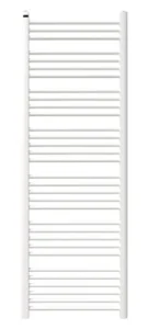 Grzejnik łazienkowy Vinolli Hugo wodny 1130 W 160×50 cm Biały mat Drabinka