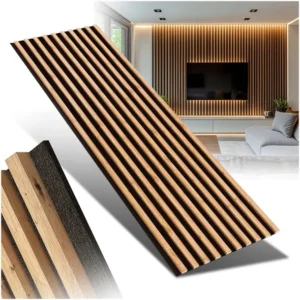 Lamele na Filcu ścienne 275×58 cm Akustyczne różne Kolory 3D Polski Premium