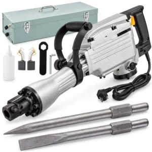 Młot wyburzeniowy 3200W 60J 1800ud/min HEX 30 walizka Boxer