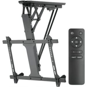 Maclean Uchwyt do TV elektryczny sufitowy MC-880 do pochyłych ścian 32"-70&quot 35kg max pilot max VESA 600×411 MC-880