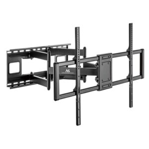 Uchwyt do TV ekonomiczny Maclean, max VESA900x600, 60-120″, 120kg, czarny, MC-482