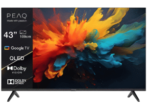 PEAQ PTV 43GQU-5024T QLED 43″ 4K Google TV