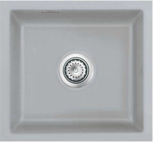 Zlewozmywak ceramiczny SYSTEMCERAM Mera 42 U Titan Korek automatyczny 5301 02