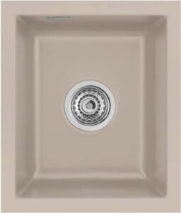 Zlewozmywak ceramiczny SYSTEMCERAM Mera 32 U Fango Korek automatyczny 5361 02