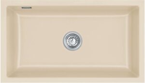 Zlewozmywak ceramiczny SYSTEMCERAM Mera 80 U Noblesse Korek automatyczny 5370 02 16