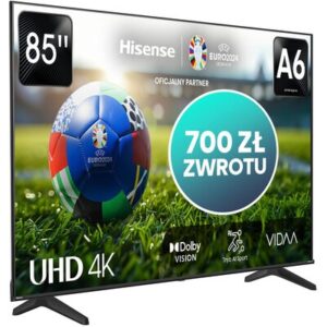 Telewizor HISENSE 85A6N 85″ LED 4K VIDAA Dolby Vision HDMI 2.1