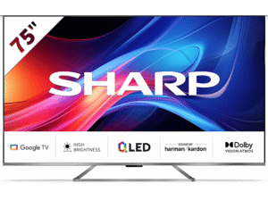SHARP 75GP7265E 75″ 4K Google TV Quantum Dot