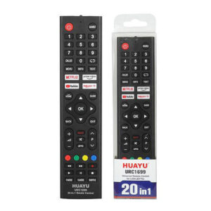 PILOT UNIWERSALNY TV LCD 20W1 URC1699 SMART, NETFLIX, YOUTUBE (LG, SONY, SAMSUNG, PHILIPS, PANASONIC, JVC, BEKO, THOMSON, VESTEL, GRUNDIG, HITACHI, ..