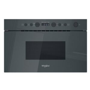Kuchenka mikrofalowa WHIRLPOOL WMN14BSG 750W średnica 25 cm pojemność 22L Grill Szary