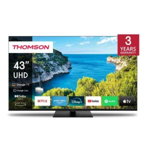 THOMSON 43UG5C14 43″ 4K UHD, Google TV