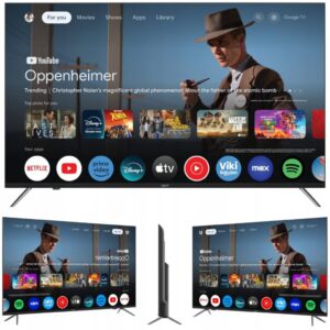 Q.Bell Google TV 50″ QT50UGF9A 4K HDR