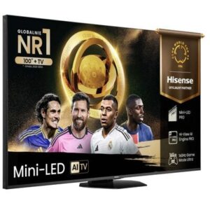 HISENSE 65U8Q 65″ MINILED 4K 165Hz VRR VIDAA Dolby Vision Dolby Atmos