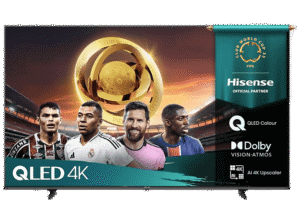 HISENSE 75E7Q 75″ 4K VIDAA Smart OS Al Upscaler Czarny