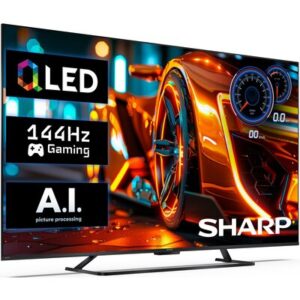 SHARP 65HR7765E 65″ QLED 4K 144Hz Google TV