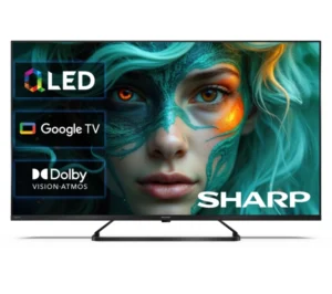 Sharp 43HP6765E 43″ QLED 4K Google TV Dolby Vision Dolby Atmos HDMI 2.1 DVB-T2